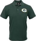 NFL Mens NFL Team Logo Casual Color Polo Short Sleeve Shirt